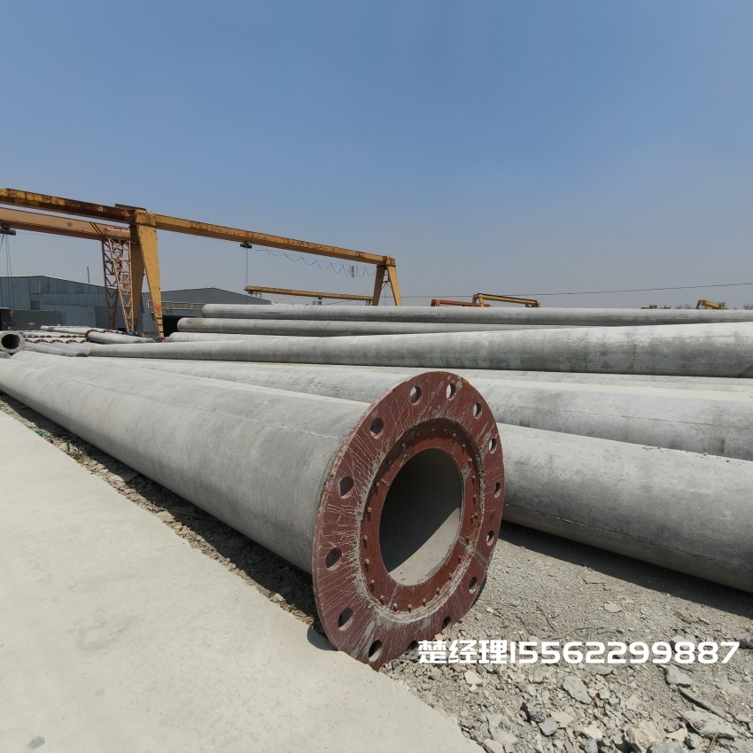 菏泽12米无拉线电杆